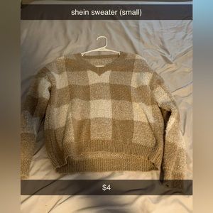 shein sweater size small
